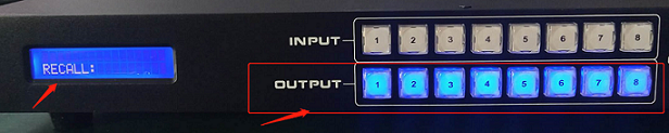 4k30 seamless 8x8 HDMI matrix switcher