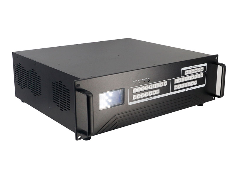 Can The Function Of The High-definition Modular HDMI Matrix Switcher Meet 16 pieces 55-inch Splicing LCD Screens Into a Large Screen? Can The Function Of The High-definition Modular HDMI Matrix Switcher Meet 16 pieces 55-inch Splicing LCD Screens Into a Large Screen?