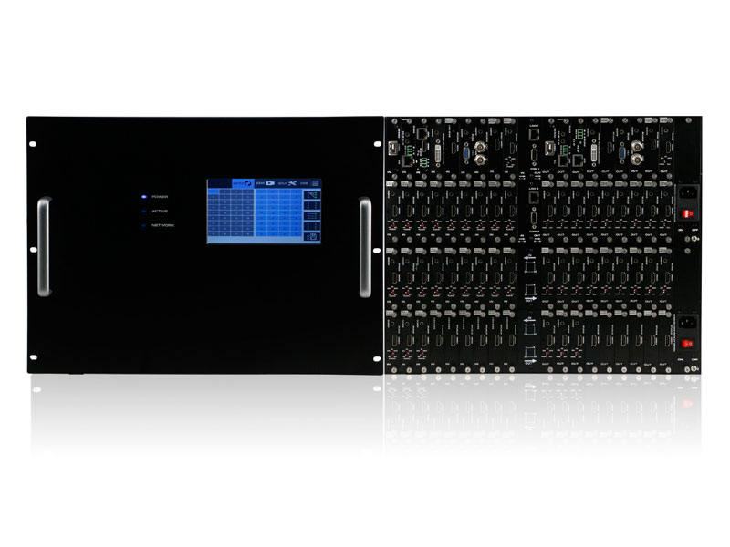 How To Enter The Control Interface Of The HDMI Seamless Modular HDMI Matrix Switcher?