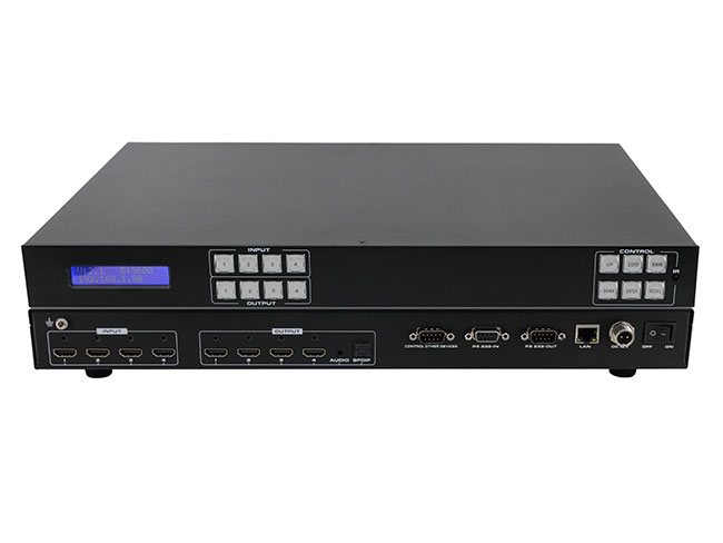 Can the 4K HDMI Matrix Switcher Controlled By The Network Realize The Switching And Video Wall? Can the 4K HDMI Matrix Switcher Controlled By The Network Realize The Switching And Video Wall?