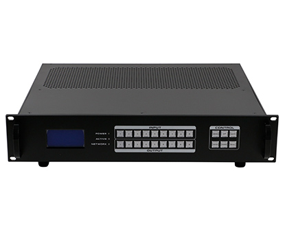 Modular 4K HDMI matrix switcher 9X9 chassis with TV Wall and RS232