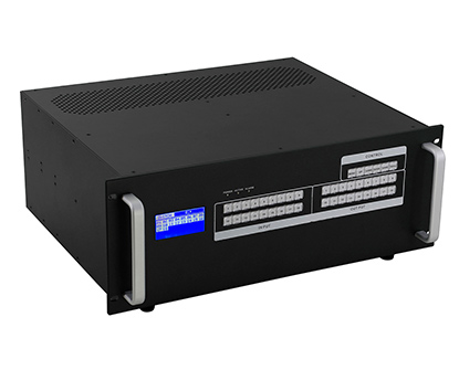 Modular Video matrix switcher 18X18 support DVI, HDMI, HDMIBasT, Fiber Optic, 3G-SDI signals