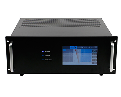 4U seamless Matrix switcher 18x18 modular chassis support HDMIBaseT 100m and POC function 