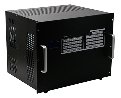 Modular Video matrix switcher 36x36 support DVI, HDMI, HDMIBaseT, Fiber Optic, 3G-SDI signals