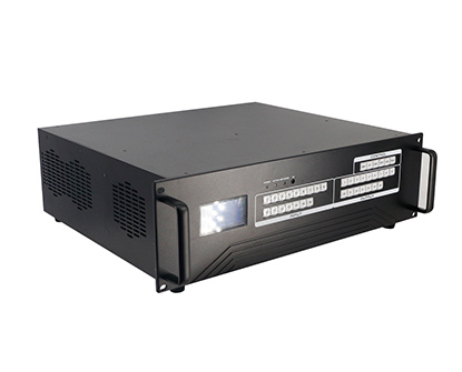 Modular Video matrix switcher 16x16 support DVI, HDMI, HDMIBaseT, Fiber Optic, 3G-SDI signals