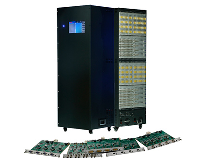Modular HDMI matrix switcher 160x160 chassis with Video Wall and RS232 1-CARD 4-PORT