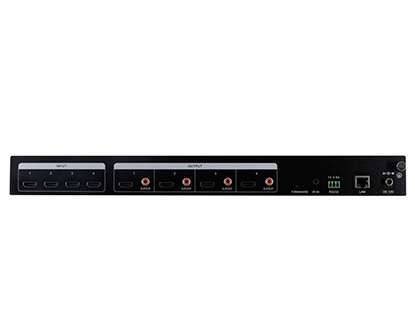 HDMI Matrix Switcher 4x4 4K60 with remote RS232 and TCP/IP with EDID video and audio visual equipment manufacturers