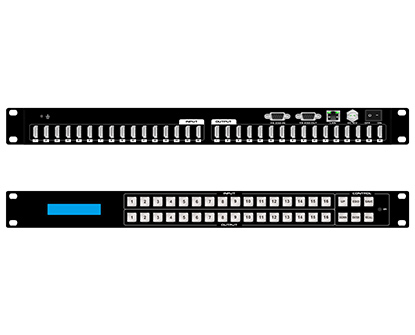 4K16x16 HDMI matrix switcher with EDID RS-232 and TCP/IP Control
