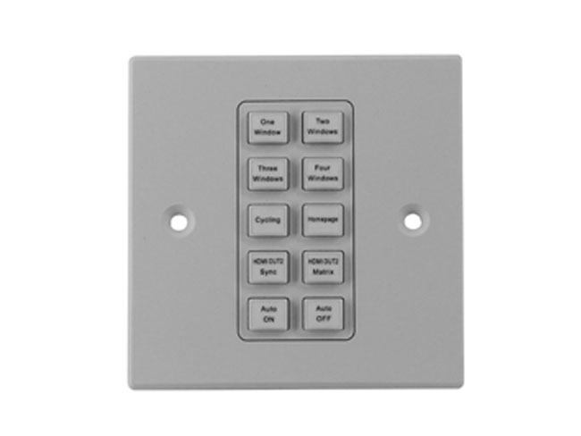 10-button Keypad Controller with WEB GUI and POE 10-button Keypad Controller with WEB GUI and POE