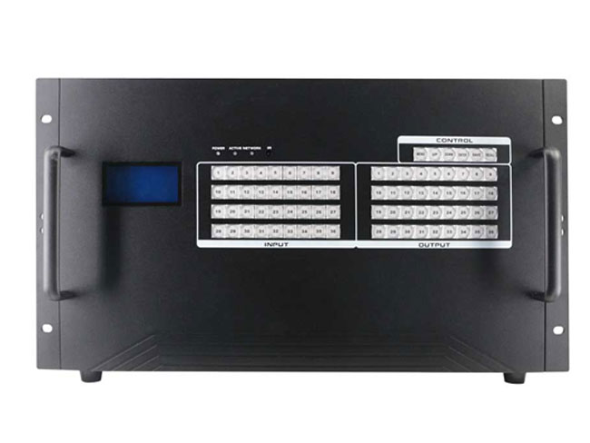 Modular 4K HDMI matrix switcher 36x36 chassis with Video Wall EDID Modular 4K HDMI matrix switcher 36x36 chassis with Video Wall EDID