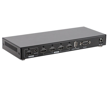 KVM-4K60-4x1-HDMI-Multiviewer-with-8-working-modes，IR-remote-and-RS232-control