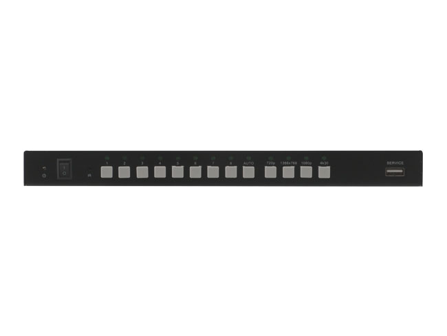 Auto HDMI 4K30 seamless switcher 8x1 w/ EDID CEC IR Remote Audio Auto HDMI 4K30 seamless switcher 8x1 w/ EDID CEC IR Remote Audio
