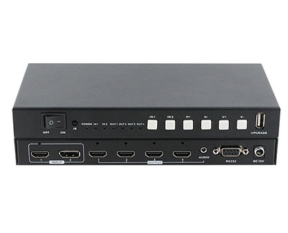 2 in 4 out 4k 2x2 HDMI Video Wall Controller makes 4 monitors to be used as splicing screens 2 in 4 out 4k 2x2 HDMI Video Wall Controller makes 4 monitors to be used as splicing screens