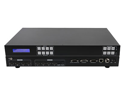 4x4 4K60 HDMI Matrix Switcher with Audio IR RS232 APP Control
