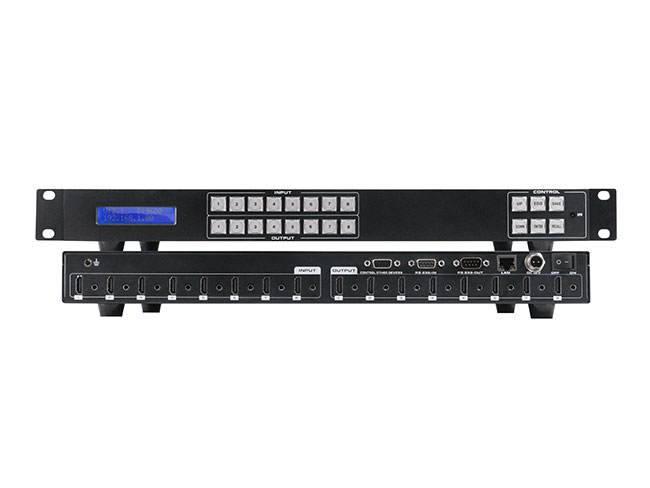 8x8 4K60 HDMI Matrix Switcher with Audio, EDID and APP Control 8x8 4K60 HDMI Matrix Switcher with Audio, EDID and APP Control