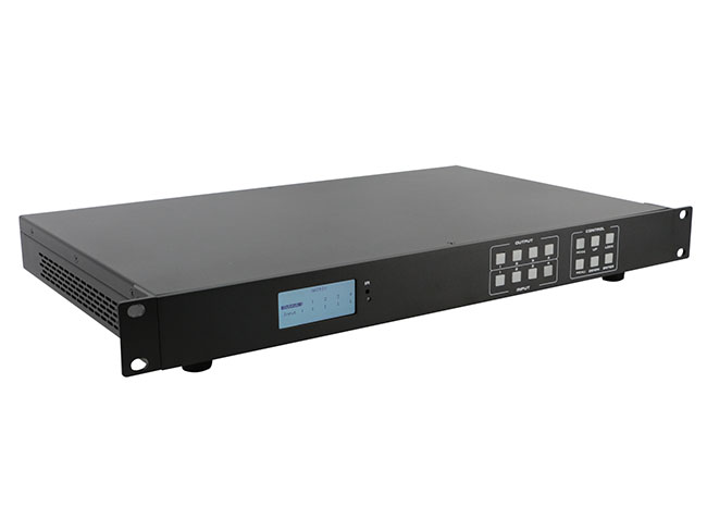4x4 4K60 18Gbps HDMI2.0 Seamless Matrix Switcher With Video Wall 4x4 4K60 18Gbps HDMI2.0 Seamless Matrix Switcher With Video Wall