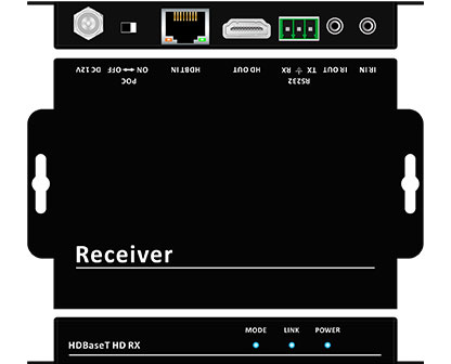 4K30-HDMI-Extender-HDMIBaseT-Receiver-with-PoC-Lite