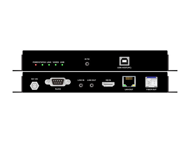 4K30 IP based POE AV and KVM Over IP Extender IPF-900TR 4K30 IP based POE AV and KVM Over IP Extender IPF-900TR