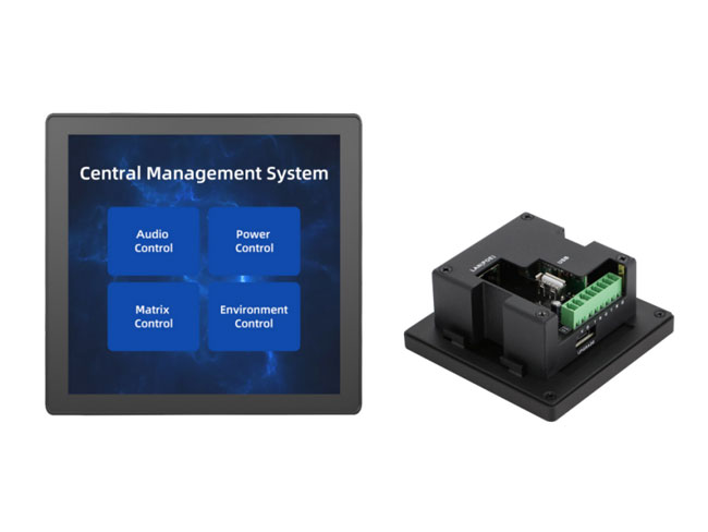 4-inch wall mounted POE Touch Screen