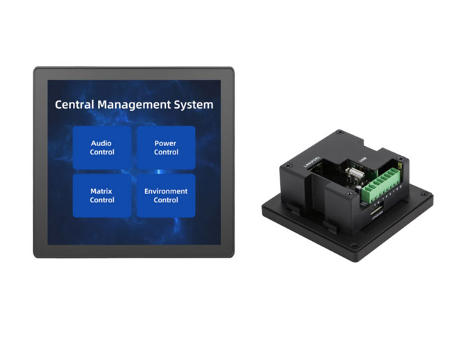 4-inch wall mounted POE Touch Screen