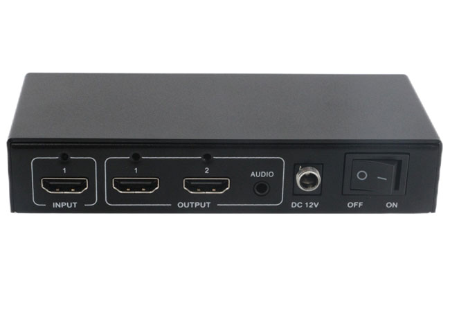 1x2 4K60 HDMI2.0 Splitter with auto scaling and EDID management 1x2 4K60 HDMI2.0 Splitter with auto scaling and EDID management