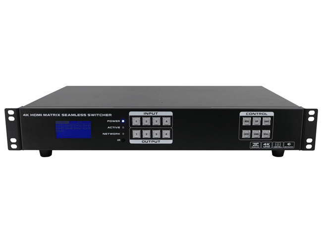 4K60 Fixed 4x4 HDMI Matrix Switcher with seamless switch 4K60 Fixed 4x4 HDMI Matrix Switcher with seamless switch