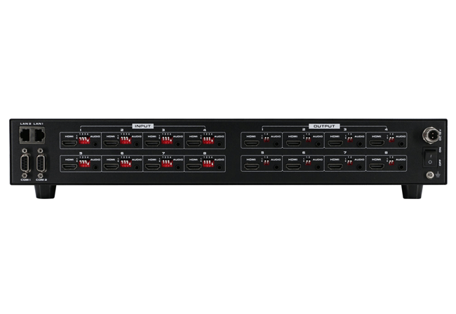 4K60 Fixed 8x8 HDMI Matrix Switcher with seamless switch 4K60 Fixed 8x8 HDMI Matrix Switcher with seamless switch