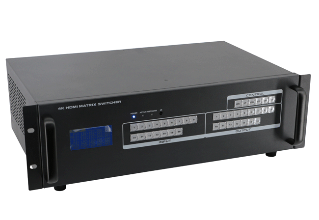 16x16 4K60 HDR HDMI2.0 Matrix Switcher with WEB GUI, APP control 16x16 4K60 HDR HDMI2.0 Matrix Switcher with WEB GUI, APP control
