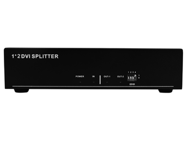 1 to 2 DVI Spliiter with EDID management 1 to 2 DVI Spliiter with EDID management