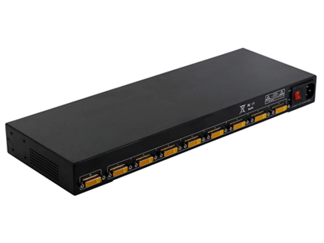 1 to 8 DVI Spliiter with EDID management 1 to 8 DVI Spliiter with EDID management