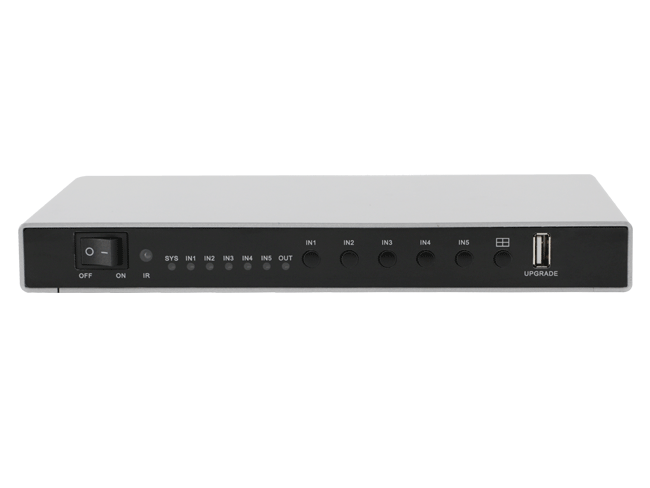 5x1 4K60 Multiviewer Switcher with seamless switching 5x1 4K60 Multiviewer Switcher with seamless switching