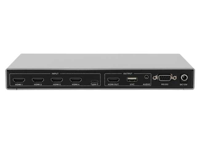 5x1 4K60 Multiviewer Switcher with seamless switching 5x1 4K60 Multiviewer Switcher with seamless switching