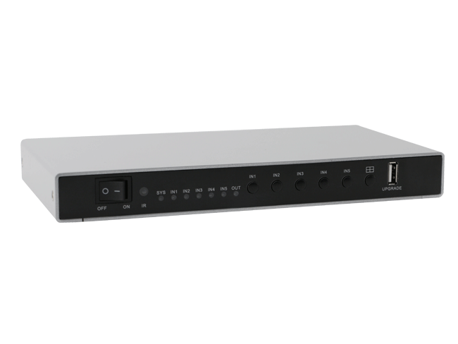5x1 4K60 Multiviewer Switcher with seamless switching 5x1 4K60 Multiviewer Switcher with seamless switching